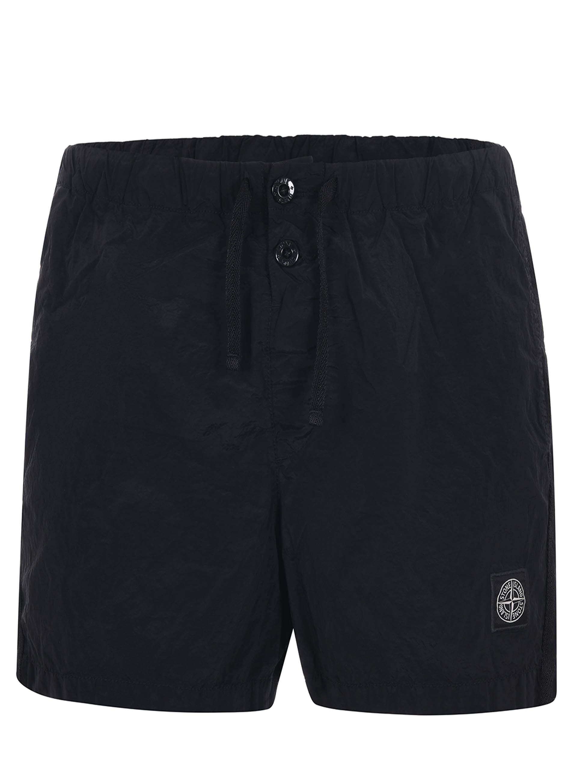 STONE ISLAND】NYLON SWIMSUIT WITH LOGO 【公式通販】